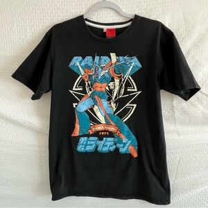 Trihst Raideen Vintage Brave Robot Mecha Japanese Anime Black Size XL